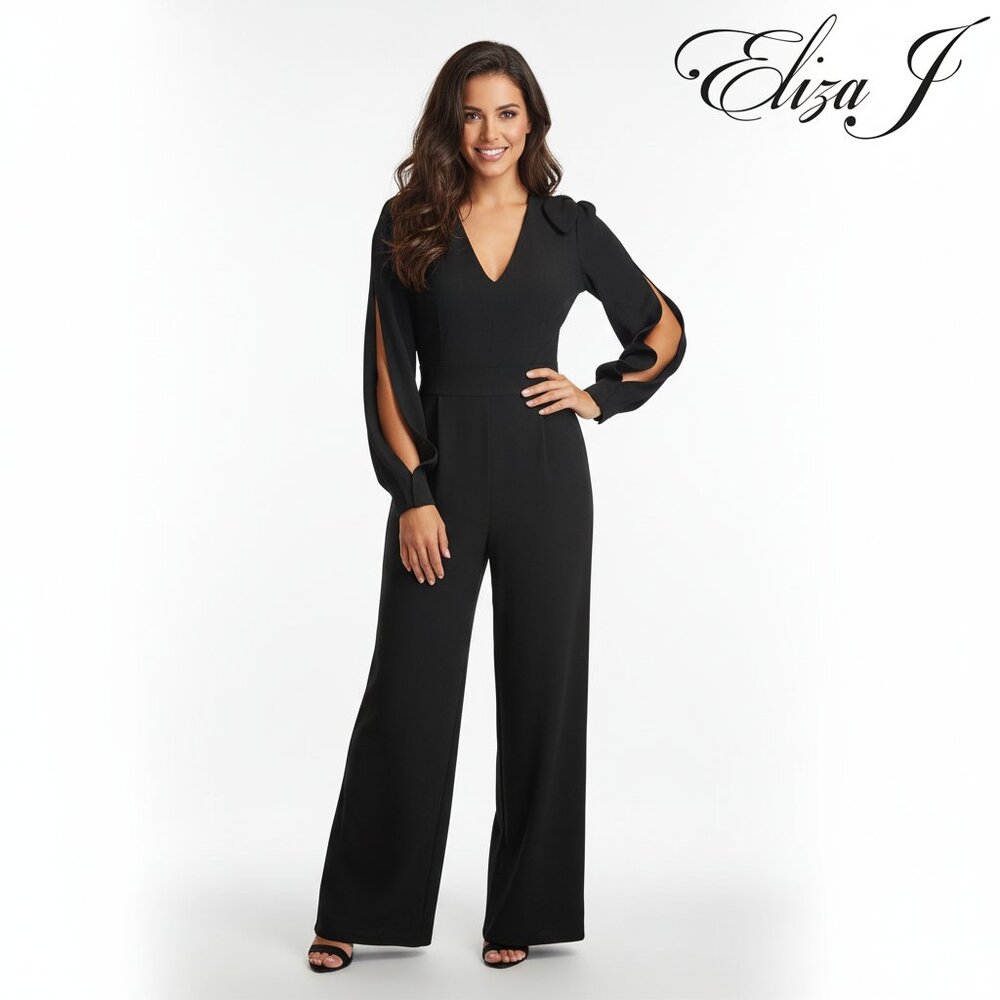 Eliza J Black Jumpsuit